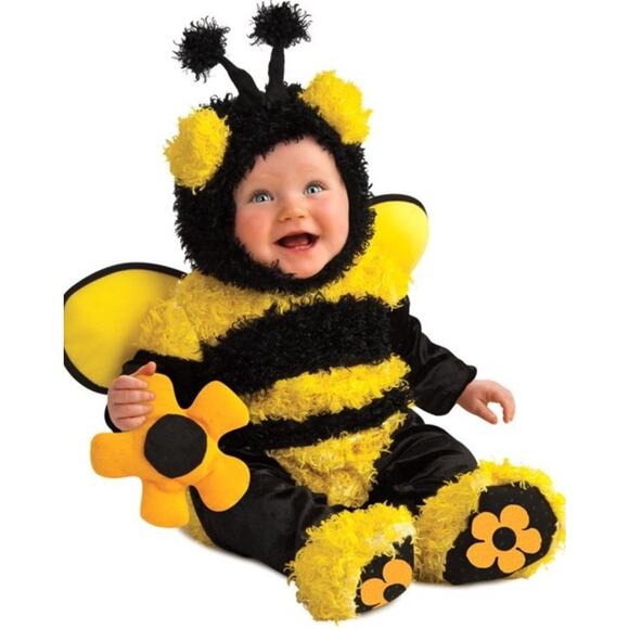 Rubies Size 12-18 Months Honey Bumble Bee Halloween Costume Jumpsuit - Picture 1 of 8